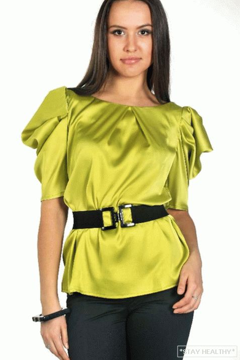 Modne satenske bluze: modeli i stilovi