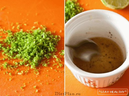 Salata sa kruškama, adyghe sir ipreliv od medenog vapna